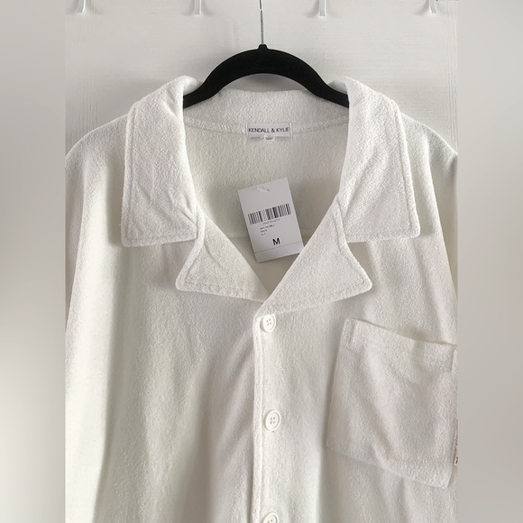 kendall + kylie white terrycloth 3-piece set ♡ nwt - Picture 2 of 9